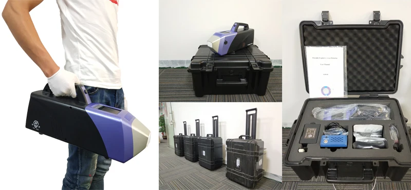 hand held high sensitivity explosives detection equipment