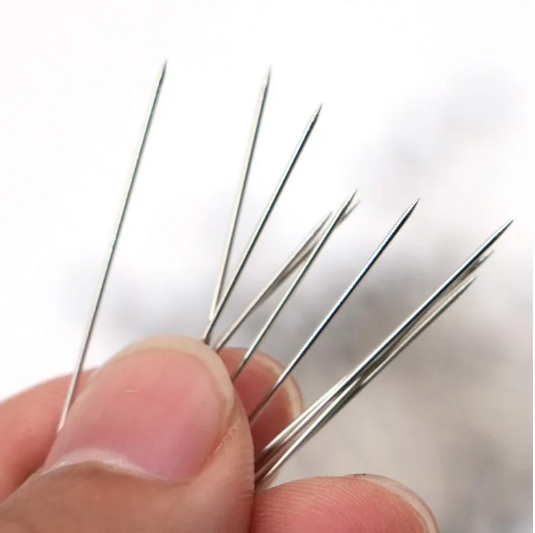 500PCS Sewing Pins for Fabric, Straight Pins with Colored Ball Glass Heads Long 1.5 Inch, Quilting Pins for Dressmaker