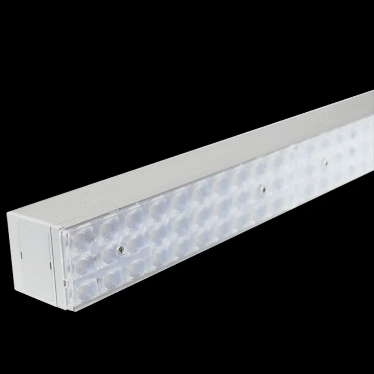 suspension fixture lamp indoor linkable dimmable LED For market hot sale L lens Linear Light