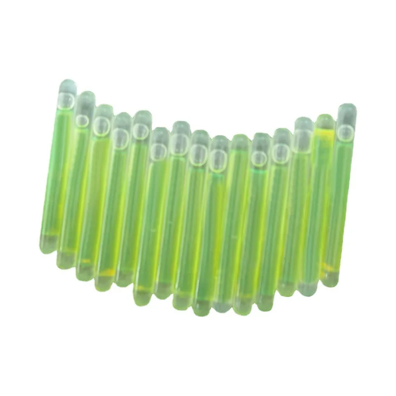 1.5-Inch Fluorescent Fish Float Factory Direct Supply Disposable Liquid Mini Glow Light Sticks Night Fishing Luminous Float