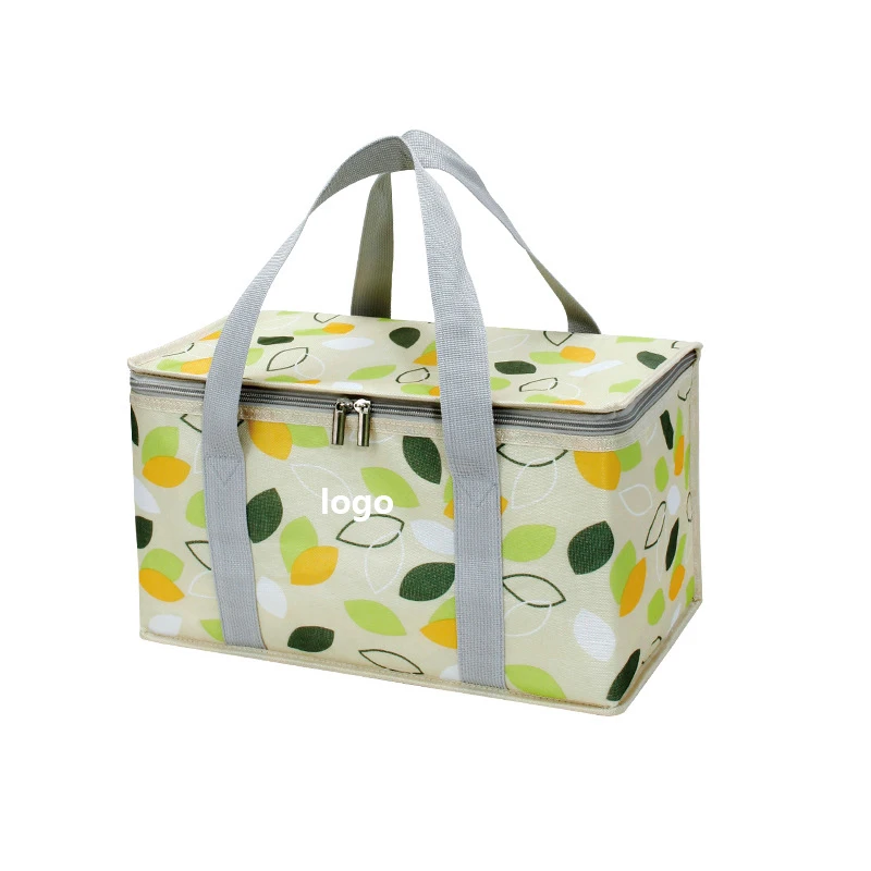 Large Capacity Outdoor Picnic Cooler Bag Camping Travel Basket Portable Bento Thermal Insulated Bag