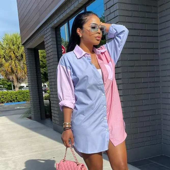 Spring 2024 Clothing Apparel Chic Long Sleeve T Shirt Women Casual Turndown Collar White Crop Top Button Up Blouse Shirts