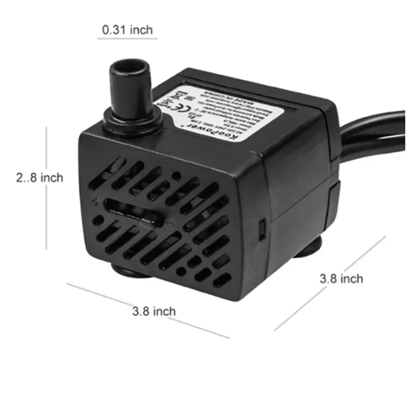 Zaohetian AC110-220V 50 Гц водяной насос для аквариума мини циркуляционный