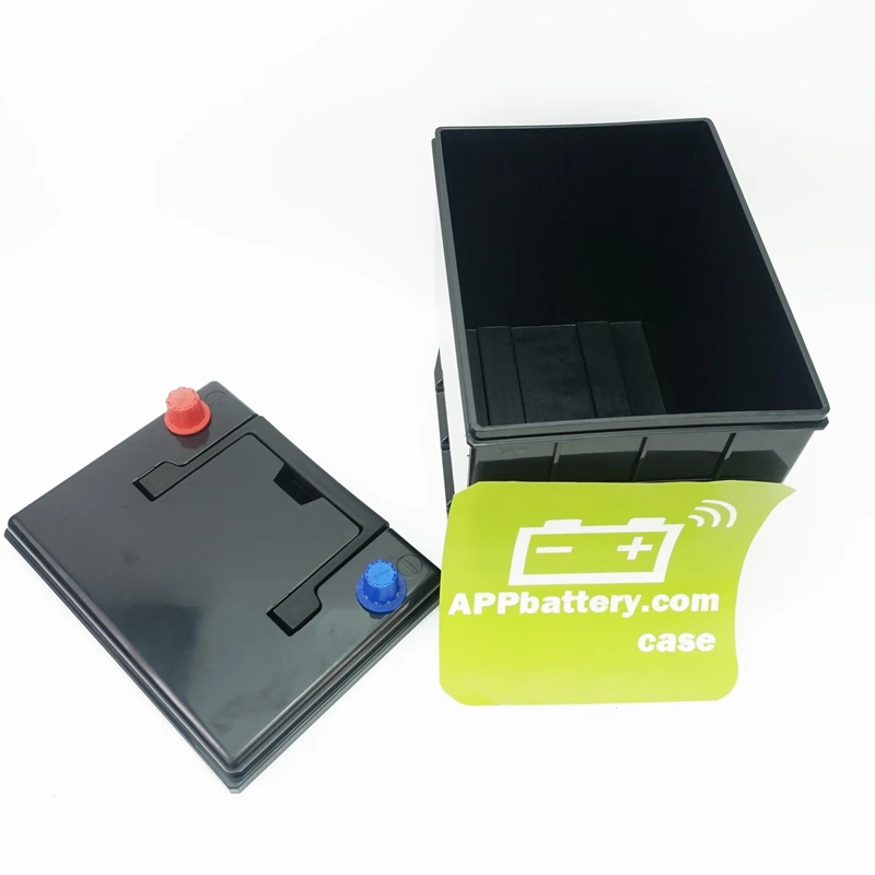 lead acid battery case for enerdrive lithium battery suitable for diy battery pack prismatic cylindrical cells plastic enclosure