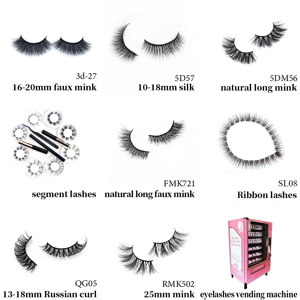 DIY Segment Precut No Glue Cluster Lashes Wholesale Adhesive Eyelashes Extensions