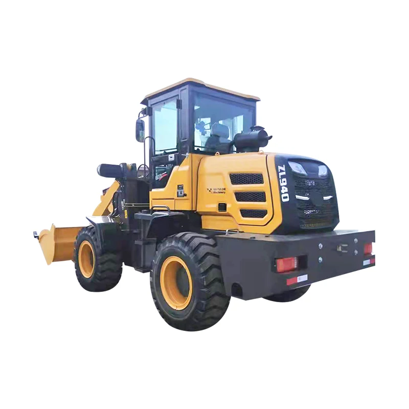 Factory Supply Full-Hydraulic Front End Loader Tractor 4 Wheel  Loader For Farm