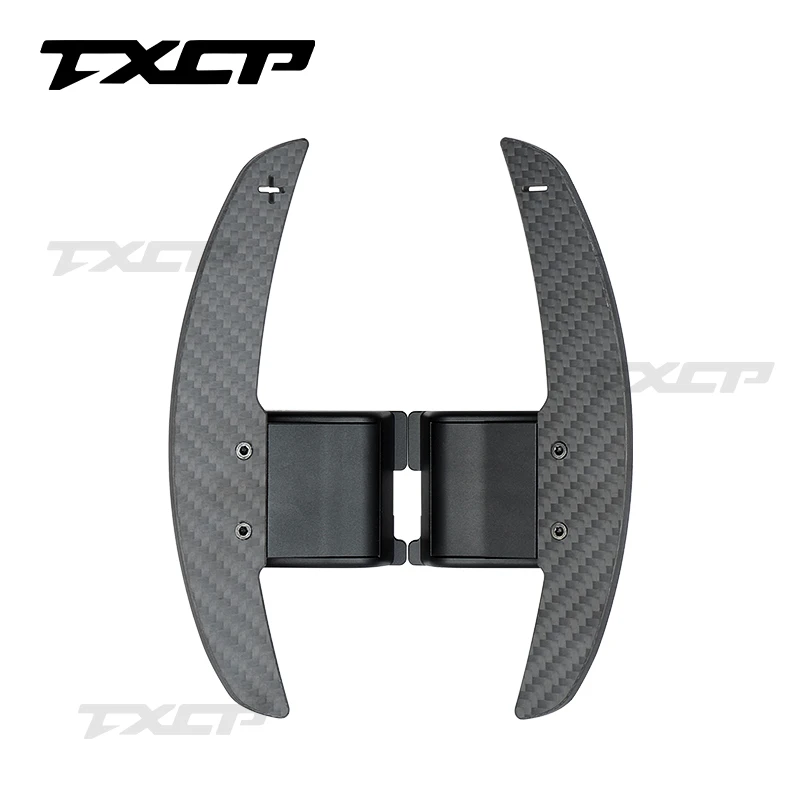 Car interior accessories steering wheel carbon fiber magnetic shift paddle for ford  2022-2024 Bronco