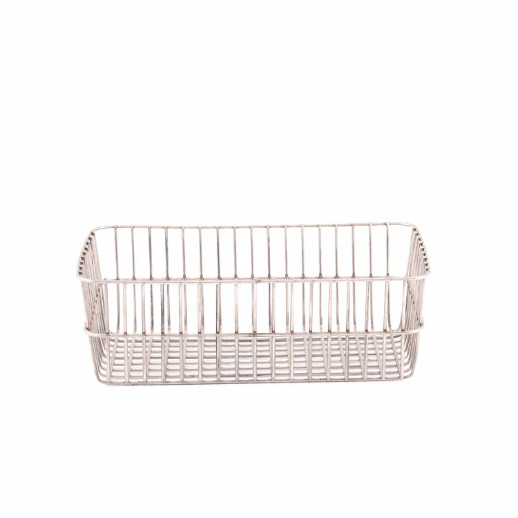 Custom-Make Stainless Steel Metal Wire Mesh Basket For Storage