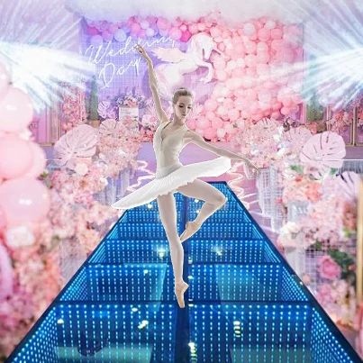 Fast Shipping Easy To Set Up Led Light Dance Floor Floor Lamp For Dance