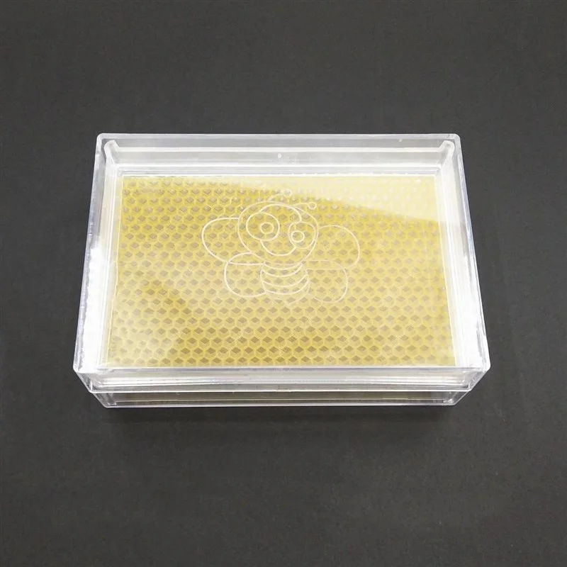 500 гр. пластиковый гребень мед кадры и кассеты набор Honeycomb изготовления коробок для пчеловодства пчелиный улей поставки оборудования