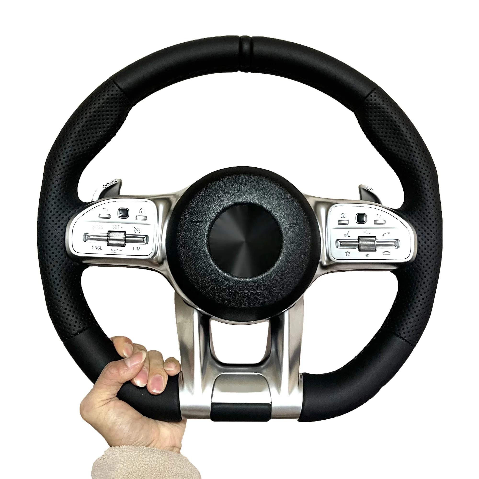 Подходит для Mercedes Benz AMG Руль GT W190 C190 W205 C205 W166 X167 W177 W290 W217 C217 W222 C63 E63 S63 G63 GT63