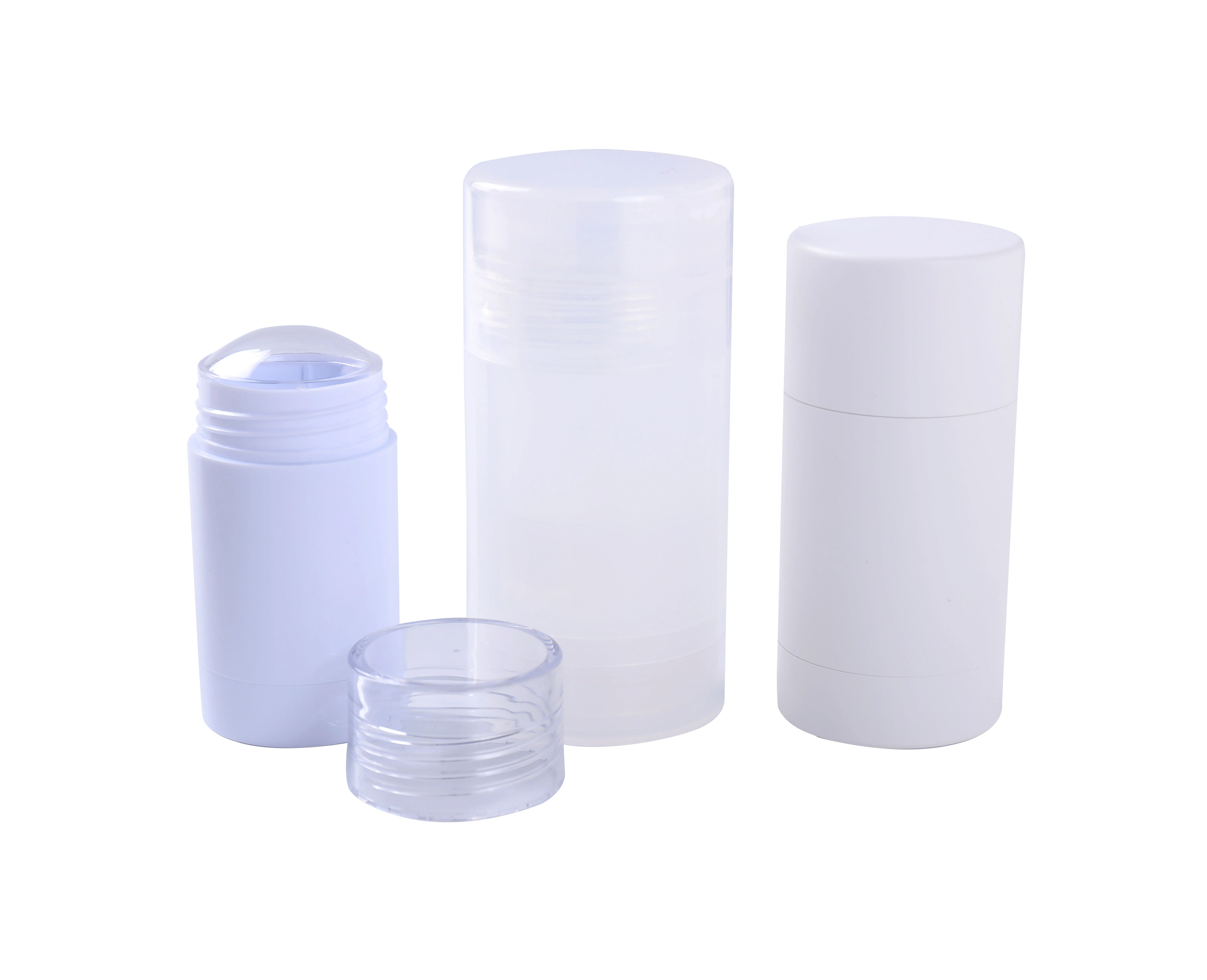 
30ml 50ml 75ml skin care deodorant stick plastic AS bottle 