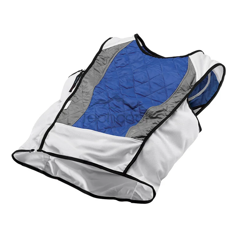 Techcool Summer Ice Vest Evaporative Body Cooling Running Cooling Vest