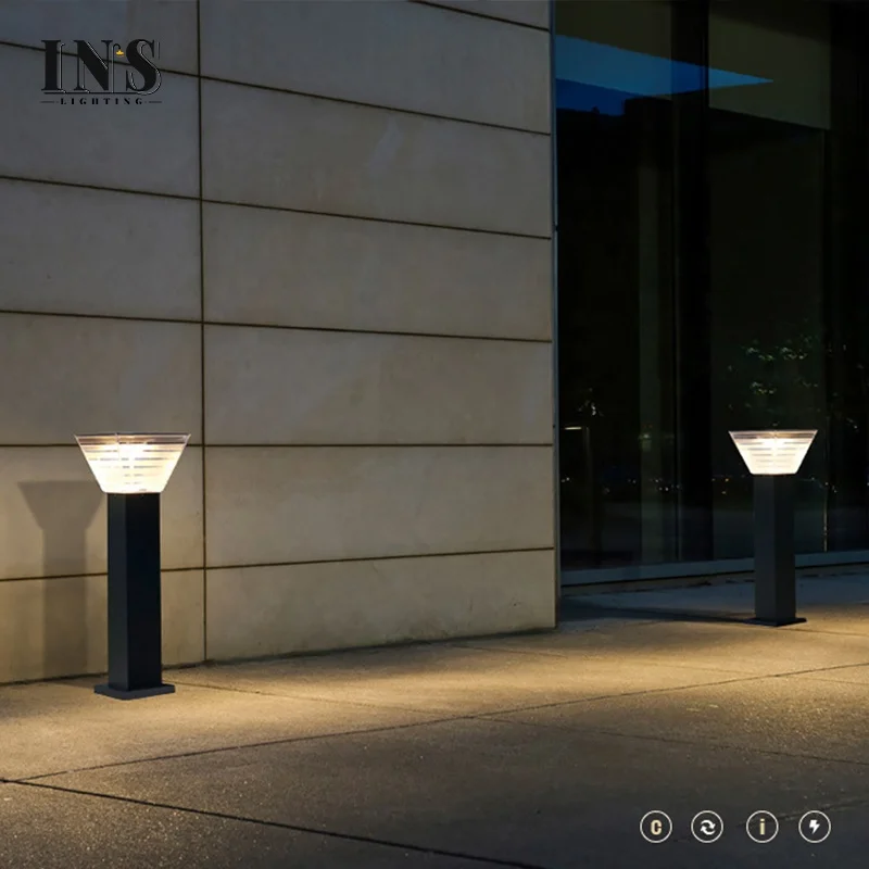 Waterproof IP65 courtyard pathway sidewalk garden lamp outdoor lights led solar lawn