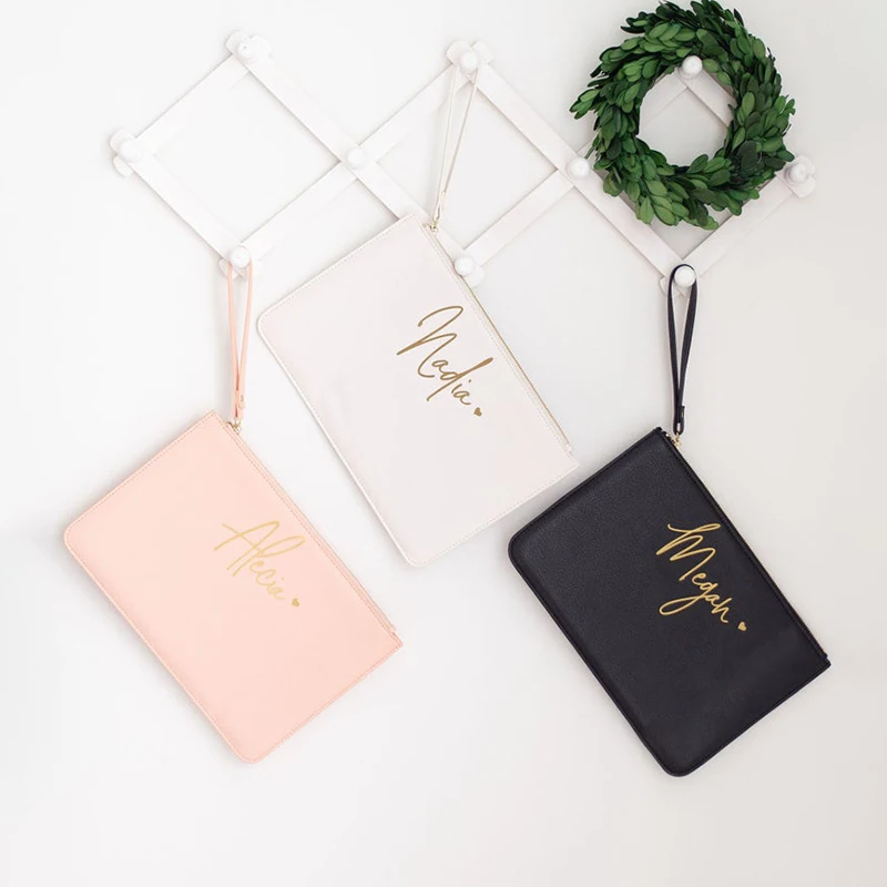 Высококачественная дорожная кожаная косметичка на заказ