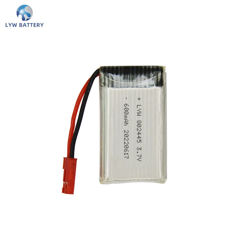Manufacturing Direct Hot Selling Drone Battery 3.7v 600mah~2400mah Rechargeable Lipo Battery for Digital Electronics
