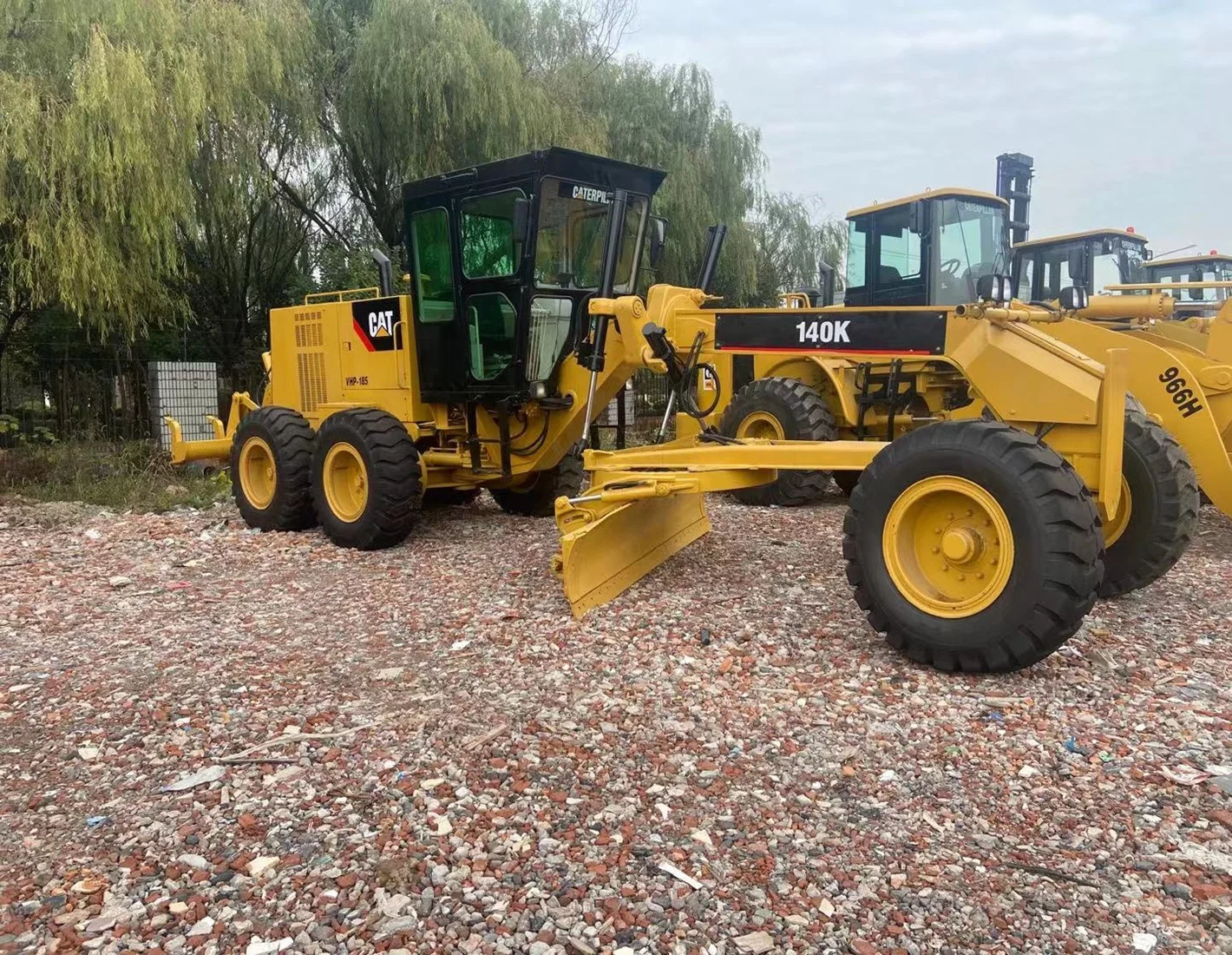 Подержанный происхождение Cat 140k моторный грейдер 140 г ч 12