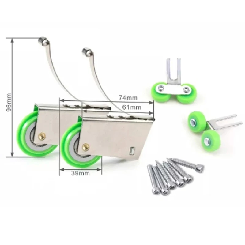 sliding systems wardrobe caster wheel heavy duty cabinet sliding garage door roller