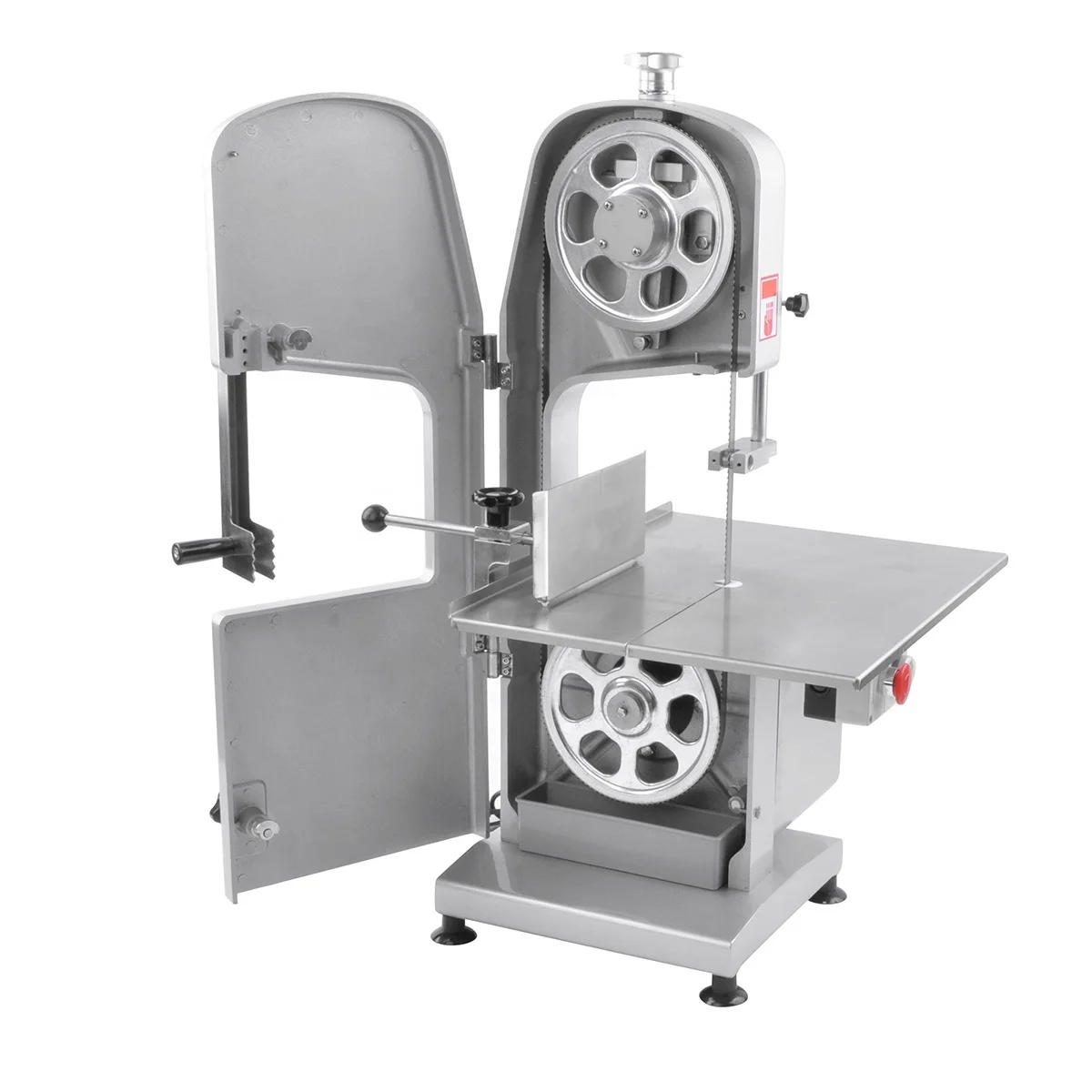 Free standing industrial stainless steel 1650 blade automatic meat cutter bone saw machine