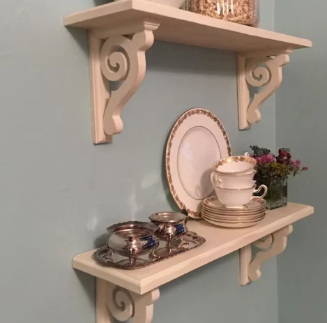 Corbels for Shelves Brackets Wooden Vintage Shelf Wood Brackets Wood Corbels Decorative Shelf