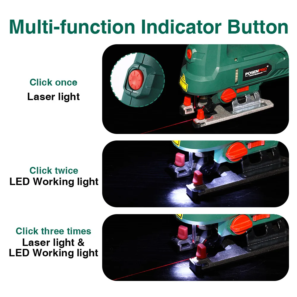 800 Вт электрическая Лобзиковая пила