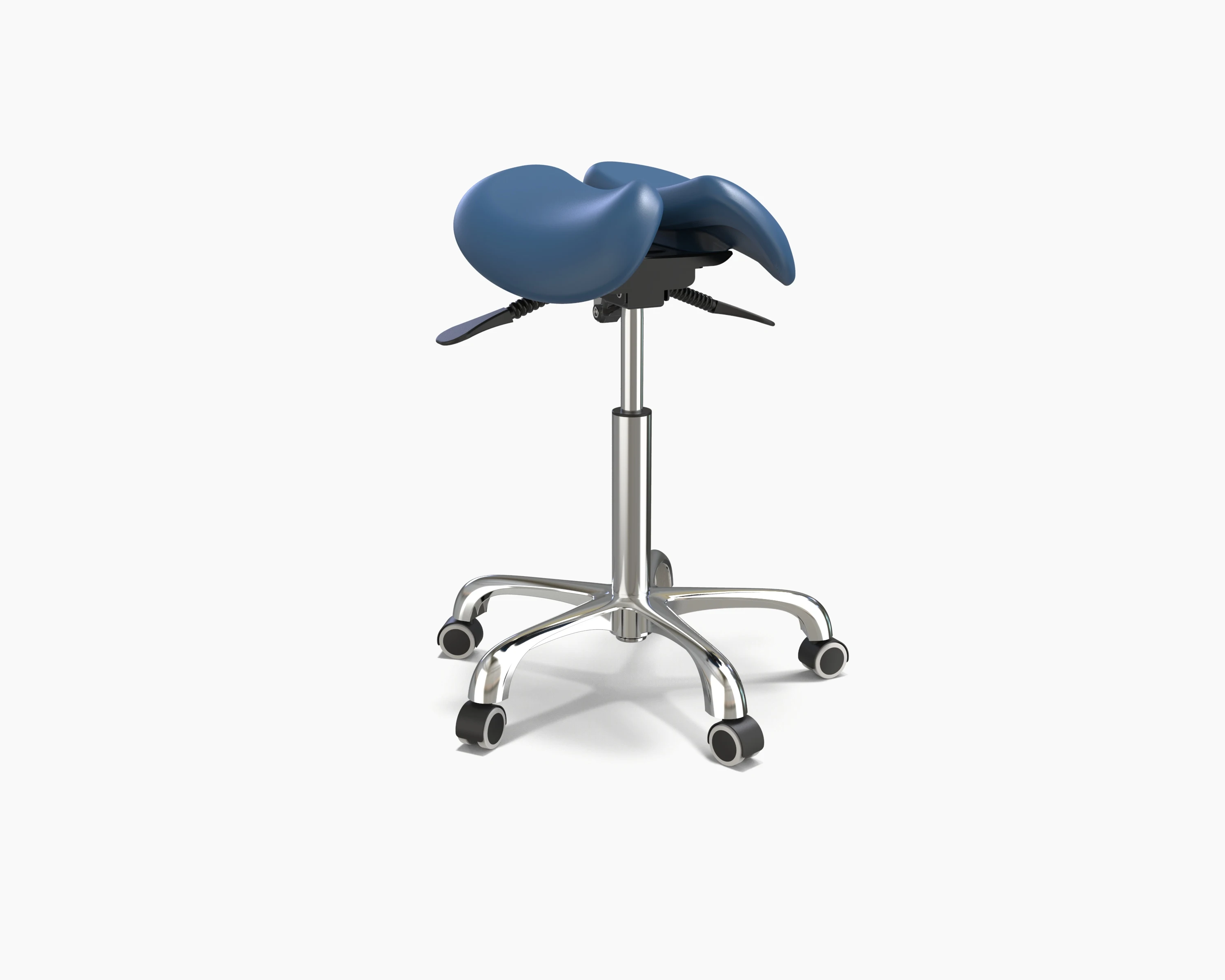 Настраиваемый регулируемый по высоте поворотный клинический классический стиль тату спа салон парикмахерский стул с колесами