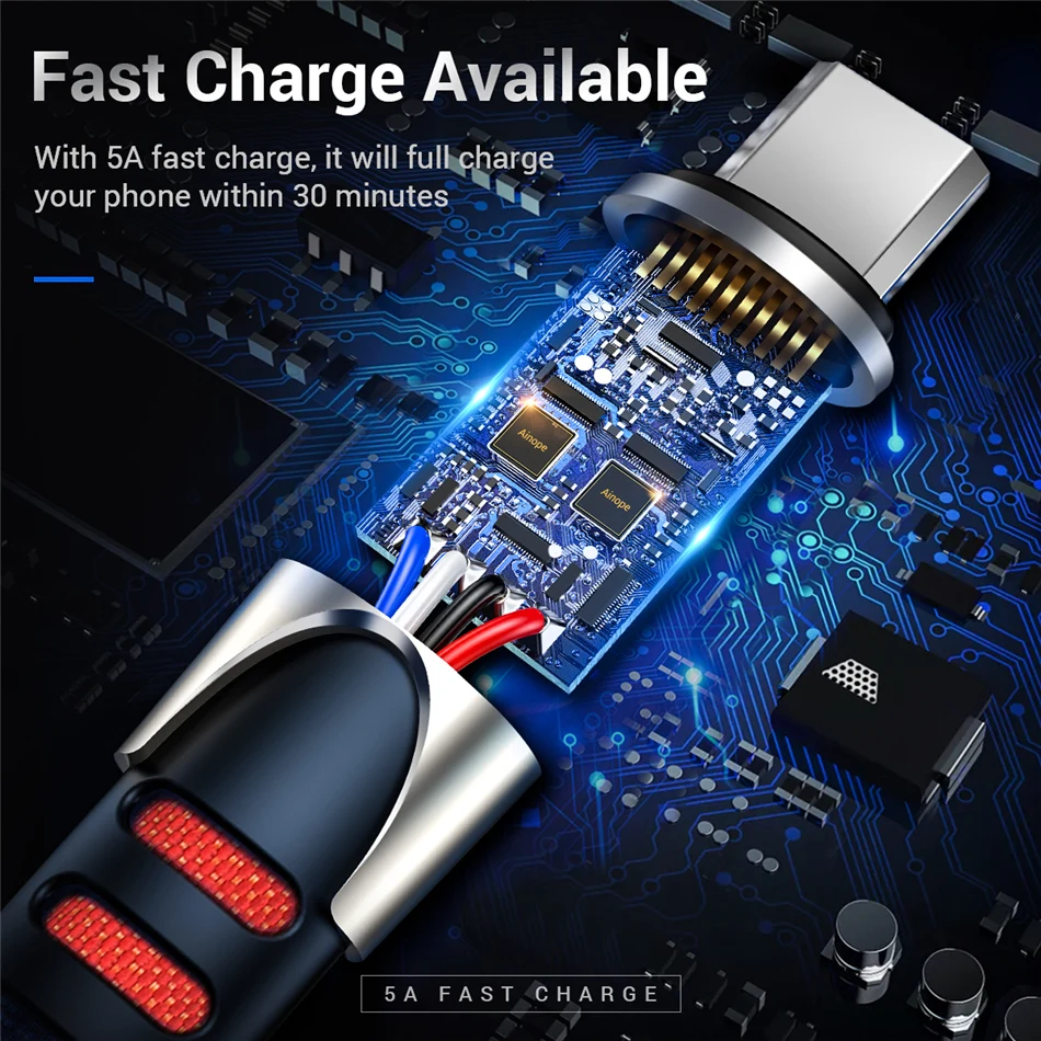 
OEM High Speed USB Cable Divi SR Alloy Shell 5A Fast Charging Type C USB Data Charging Cable for Android 