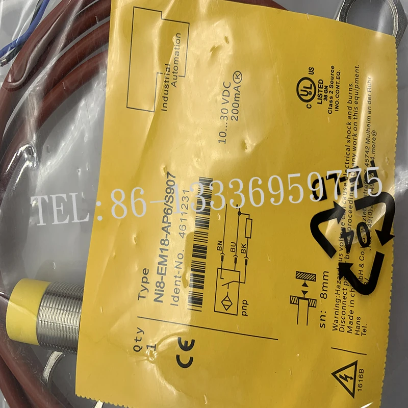 all-new quality guaranteed   NI8N-M18-ON6L-Q12   Capacitive proximity switch