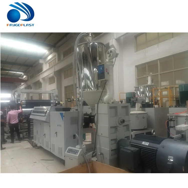 FAYGO UNION TPE thermoplastic elastomer car trunk floor mat liner extrusion making machine