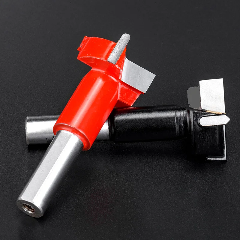 HUHAO High Quality TCT Dowel Drill Bit Woodworking Carbide Split Drill Bit 10mm Shank Drill Bit 5117