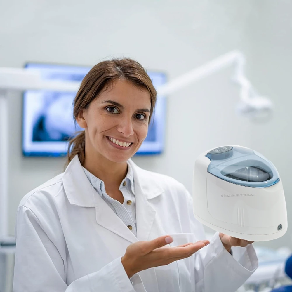 Ultrasonic Cleaning Machine 360Degree High Frequency Portable Vibration Ultrasound Jewelry Glasses Watch Ring Dentures Cleaner