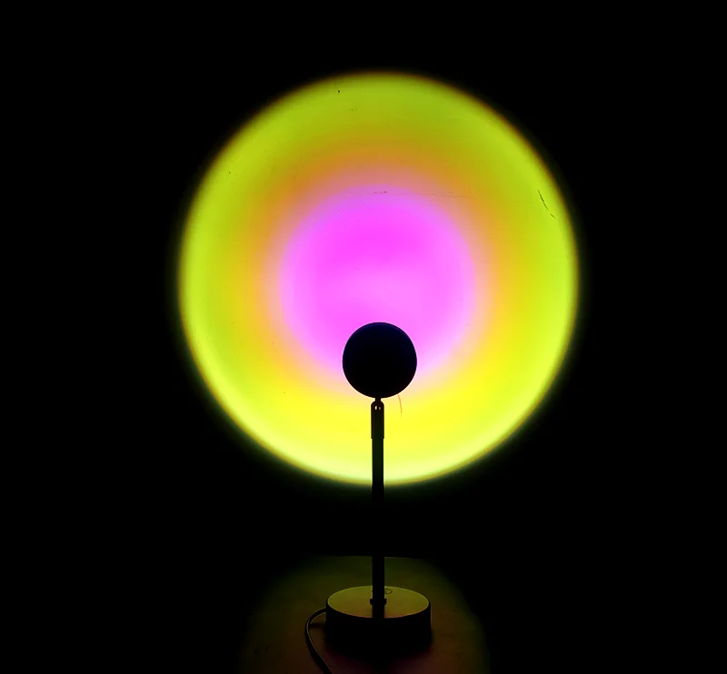 2024 New Product Sunset Projector Lamp RGB USB