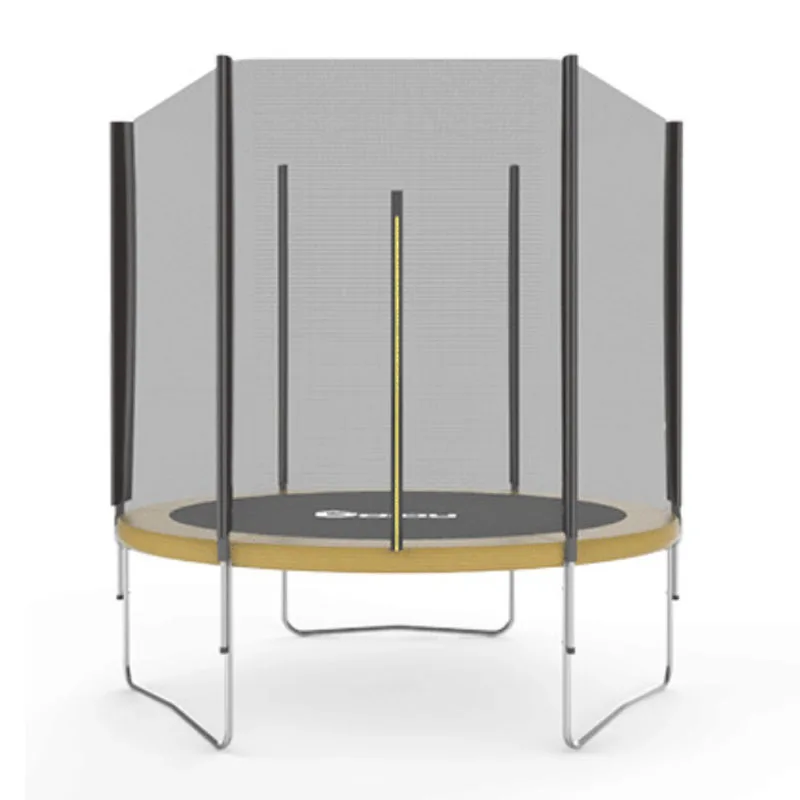 В продаже, домашний батут для фитнеса с крышкой, 6 футов, мини-батут с защитными сетками для детей