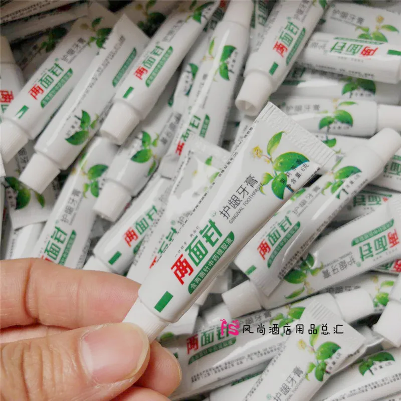 Free sample OEM private label 3g / 6g / 10g / 17g / 20g / 25g mint hotel travel mini disposable toothpaste
