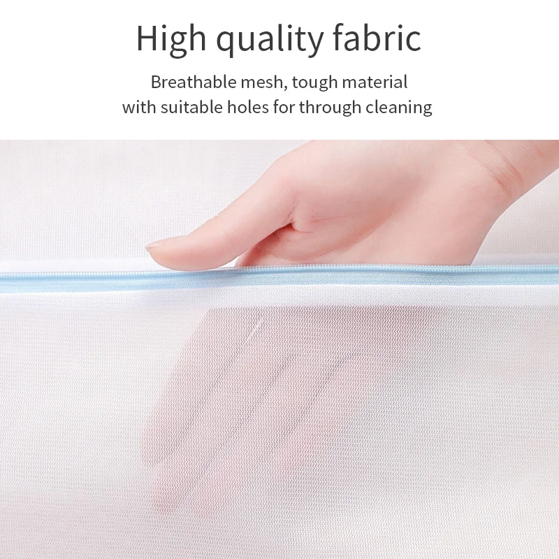 Mesh Laundry Bags 16 x 12 Inch Laundry Wash Bag Colorful Zipper for Blouse Hosiery Stocking Underwear