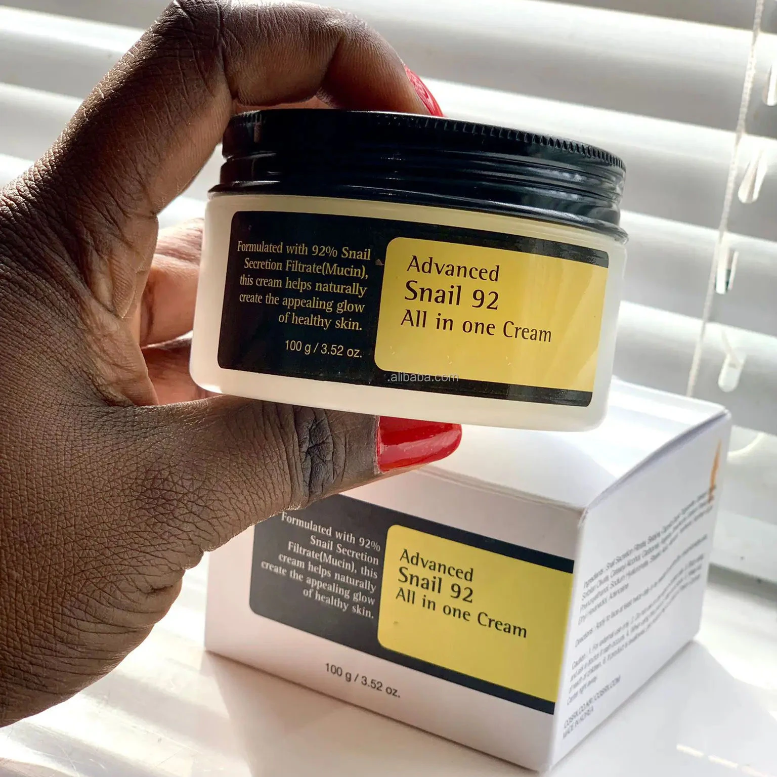 Wholesale hot selling Advanced Snail 92 All In One Cream - Made in Korea - Strong Moisturizing Soothing Anti-wrinkle Anti-aging