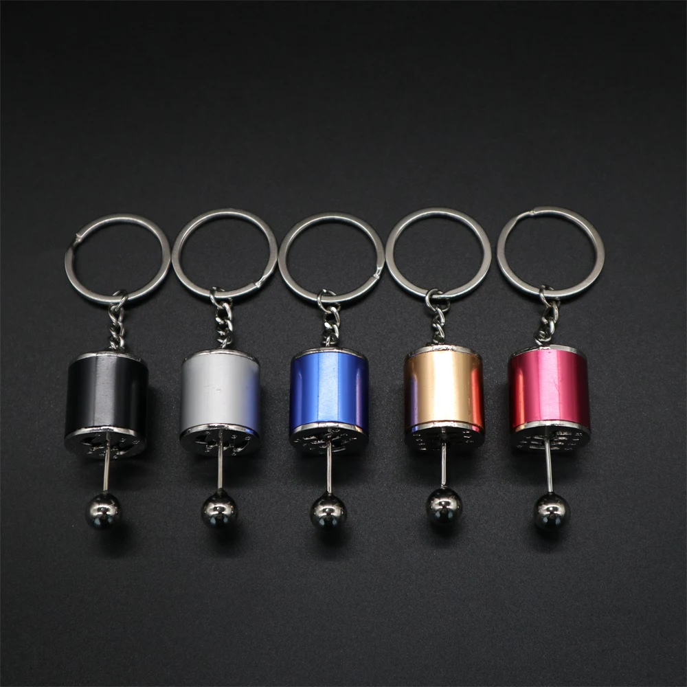 Wholesale custom car manual shift keychain pendant keychain
