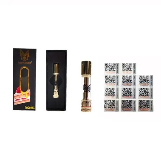 In Stock Muha Med Cartridge Live Vape Cartridge 0.8ML Ceramic Oil Cartridge 510 Carts With Packaging Box