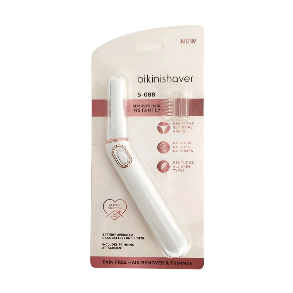 2022 New Arrival Smooth Shave Dry Use Electric Razor Bikini Shaver and Trimmer Hair Remover for Women