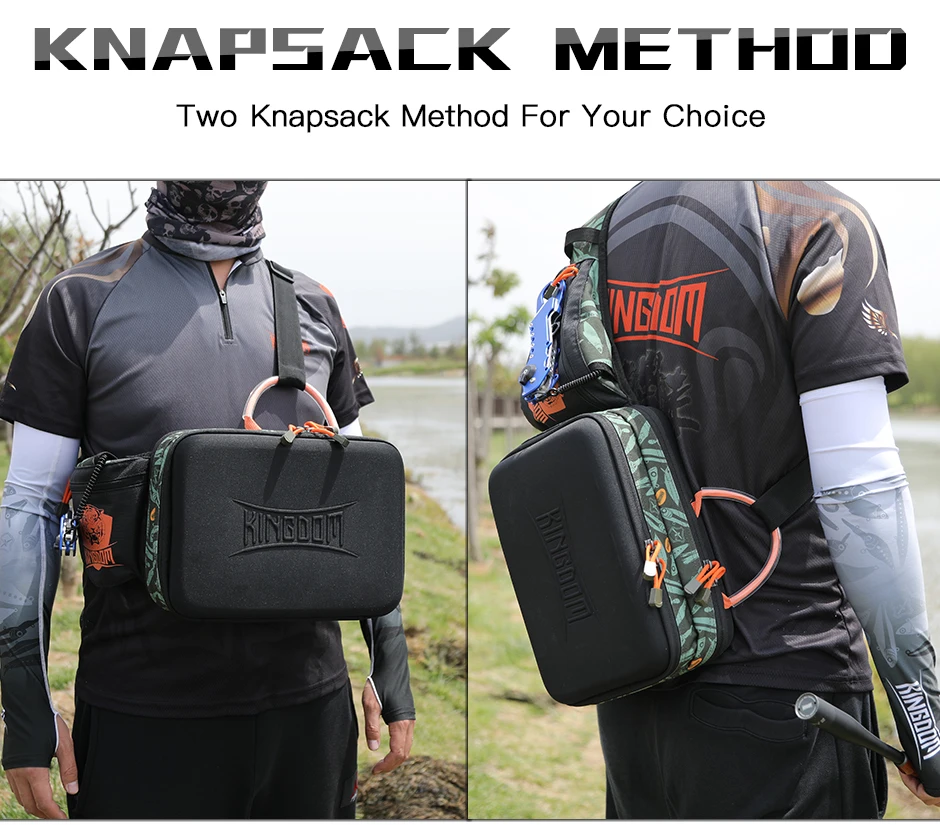 Factory Price Professional Waterproof Cloth Nylon Outdoor Fishing Tackle Case Bag