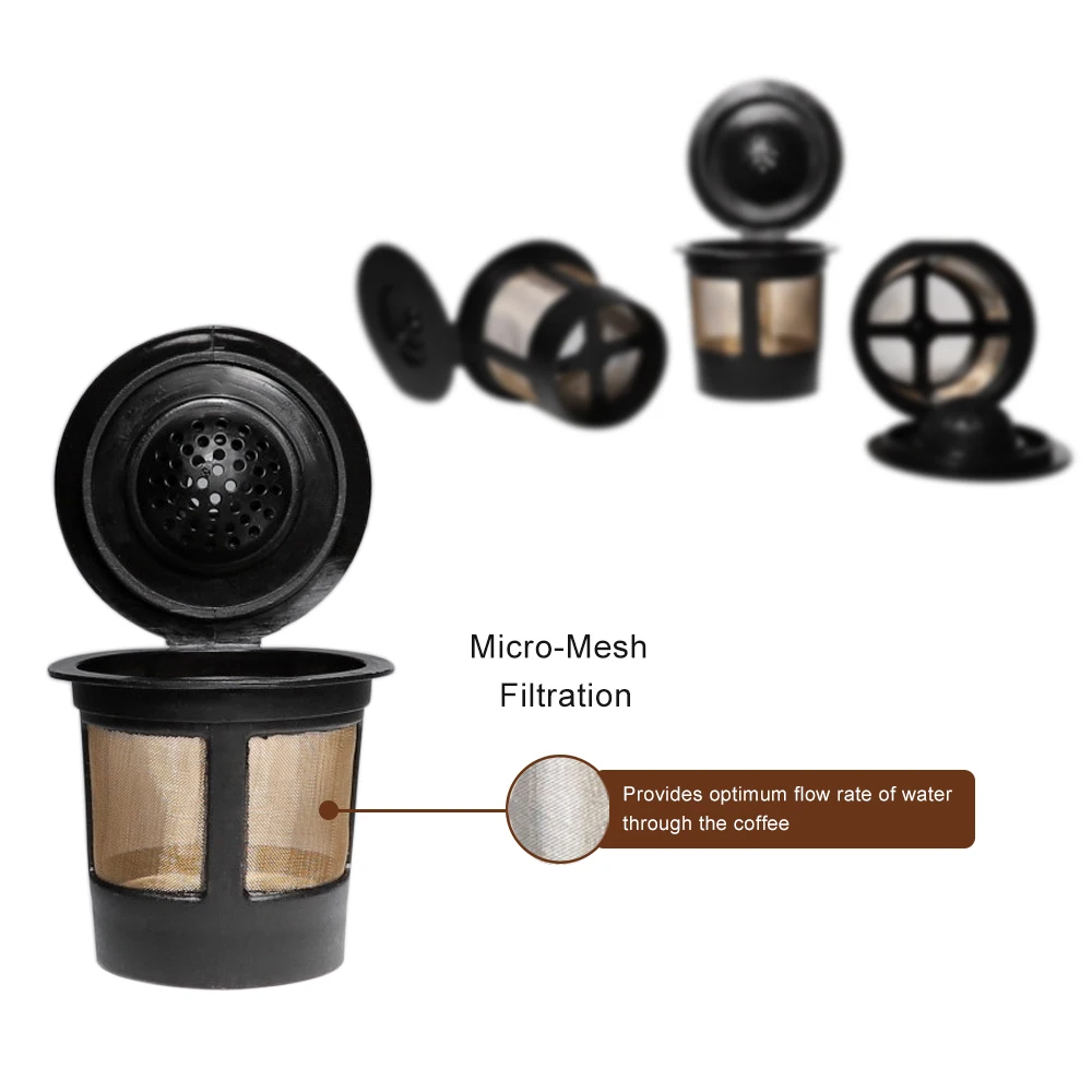 Direct Factory Price keurig k cup coffee filter promotional stainless steel golden tea filter