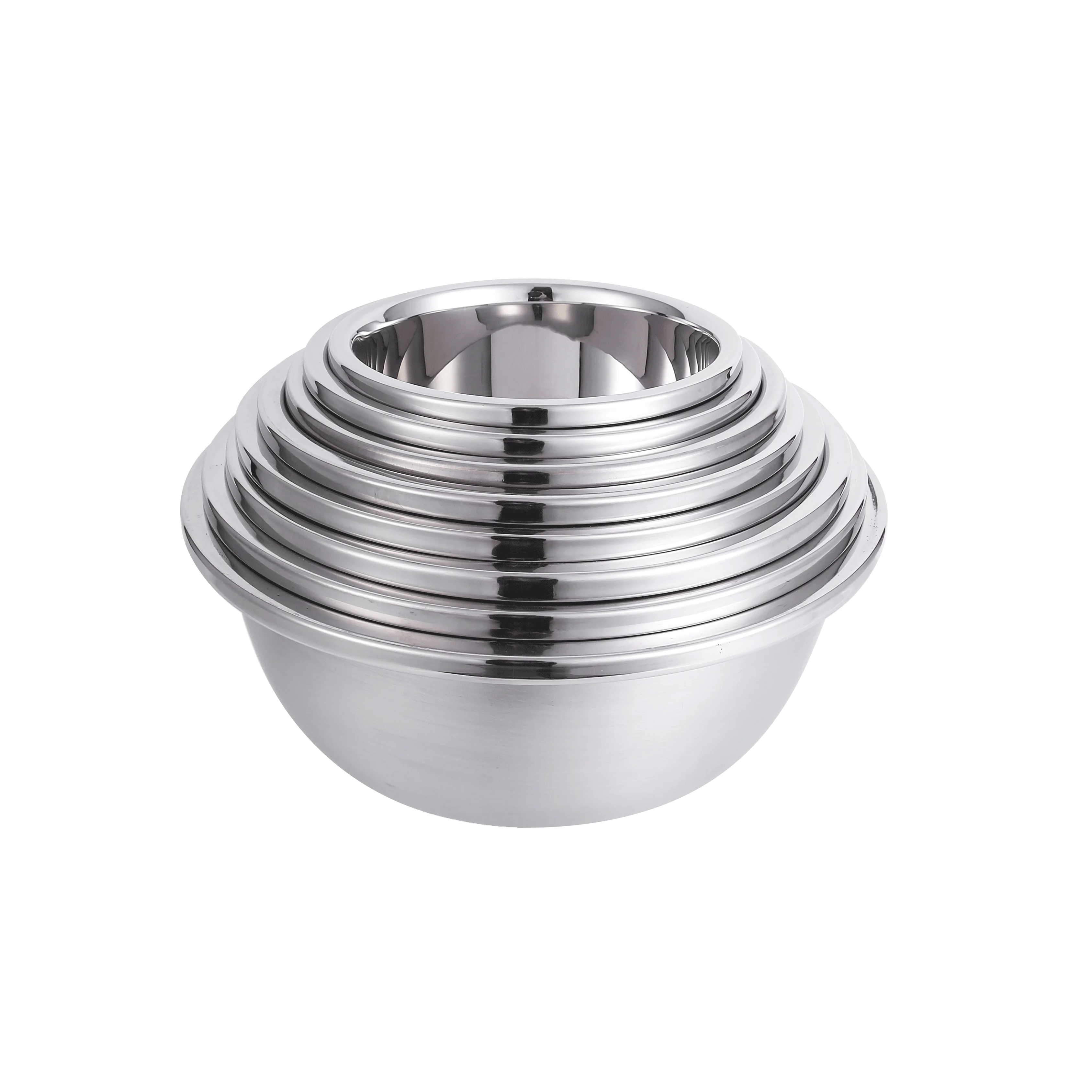 Multi-purpose deep personalized mixing bowl stainless steel magnetic bowl