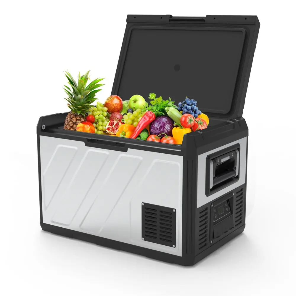 Frozen 50l Portable compressor refrigerator car freezer Metal car fridge 316 stainless steel