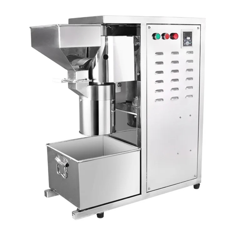 
Oily material crusher non-stick machine sesame walnut crusher easy to clean peanut almond high-fat mill 