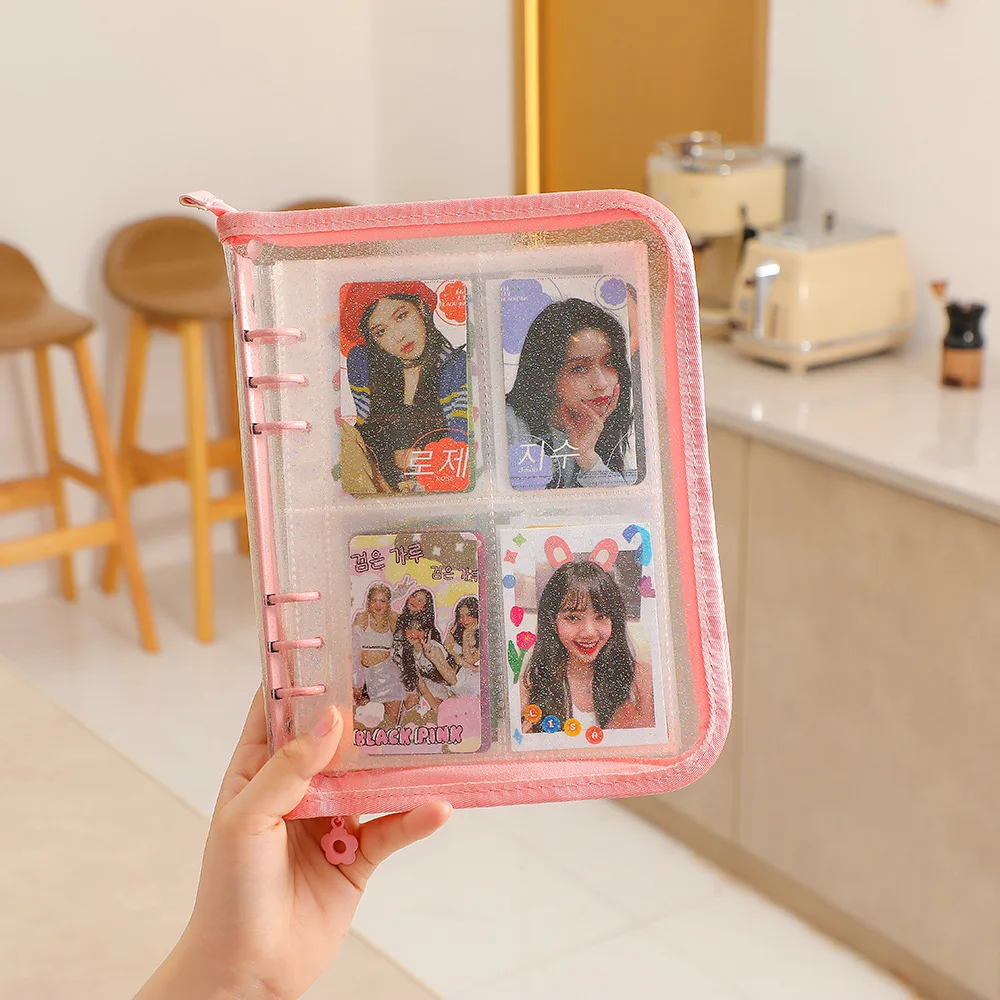 Kpop Photocard Holder PVC binder photo album for kpop card/sticker/photos Wholesale