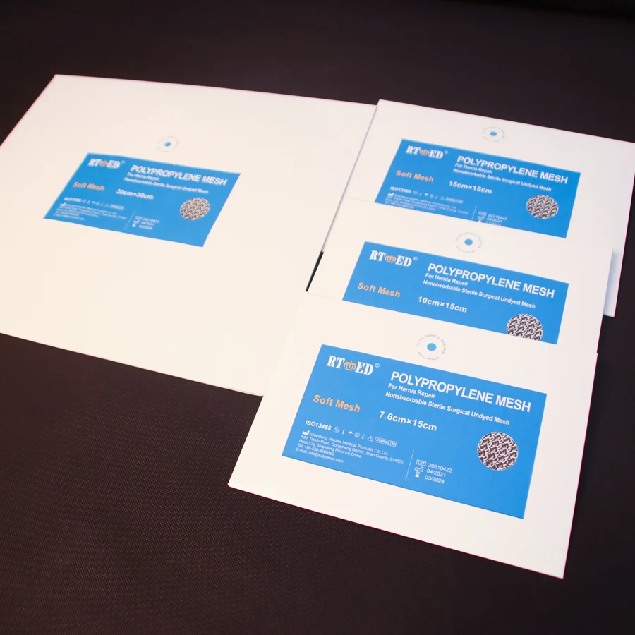 Hernia Surgical mesh Soft mesh Hospital  polypropylene meshes all sizes