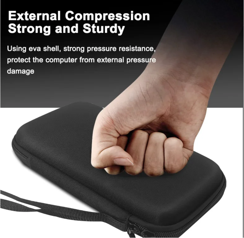 Factory Oxford Fabrics Cover Portable Travel Carrying Waterproof Shockproof Hard EVA Tool Case for graphing calculator