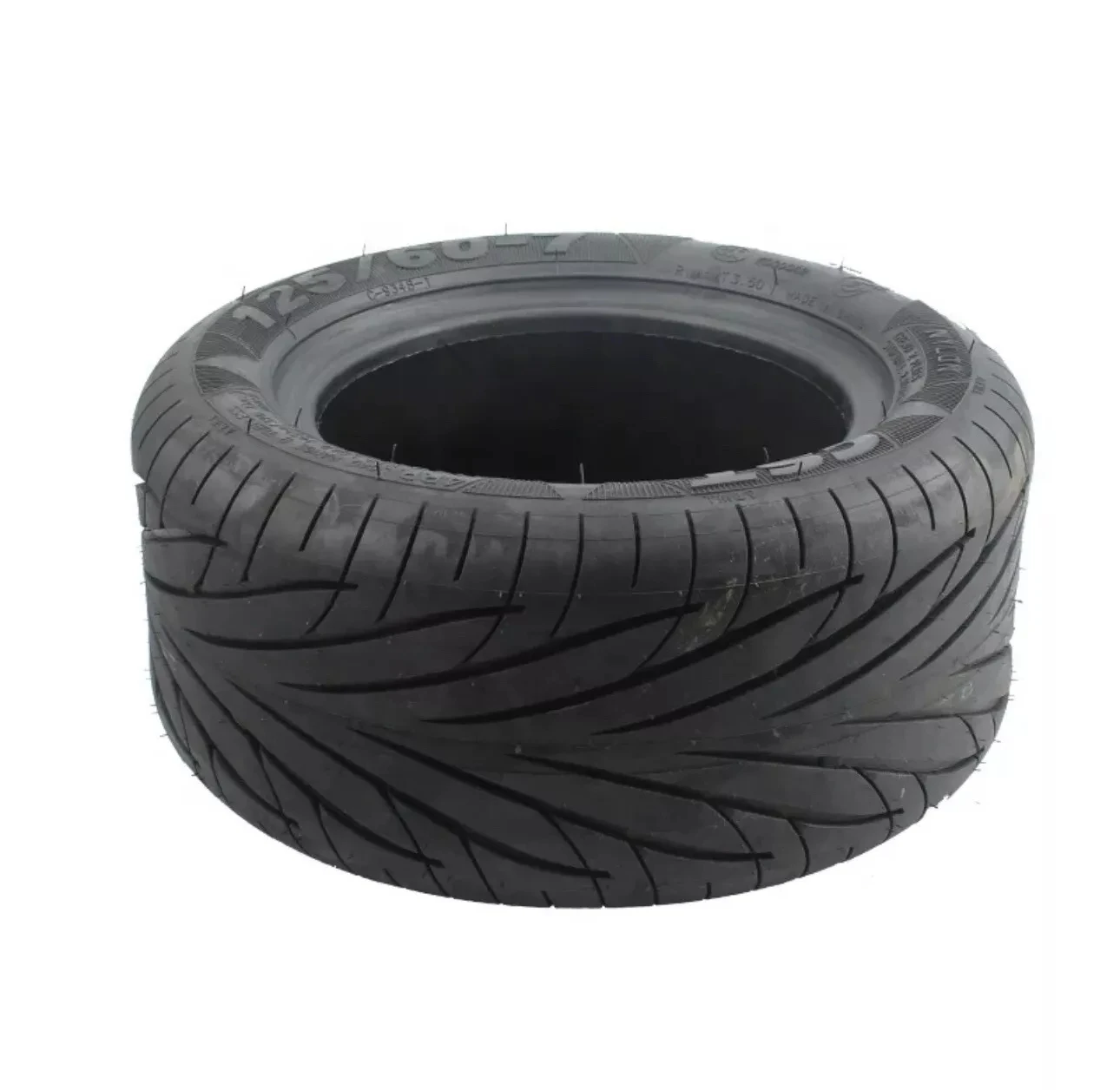 High-quality Wear-resistant 13 Inch Tube or Tubeless Scooter Tire 125/60-7 Vacuum Off-road Street Replacement