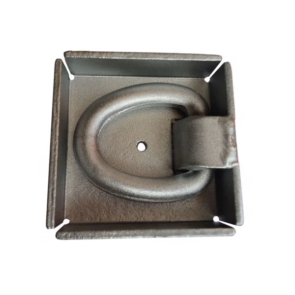 RY Truck Parts Tie Down Anchor Point Surface Mount Lashing Recessed Floor D Ring