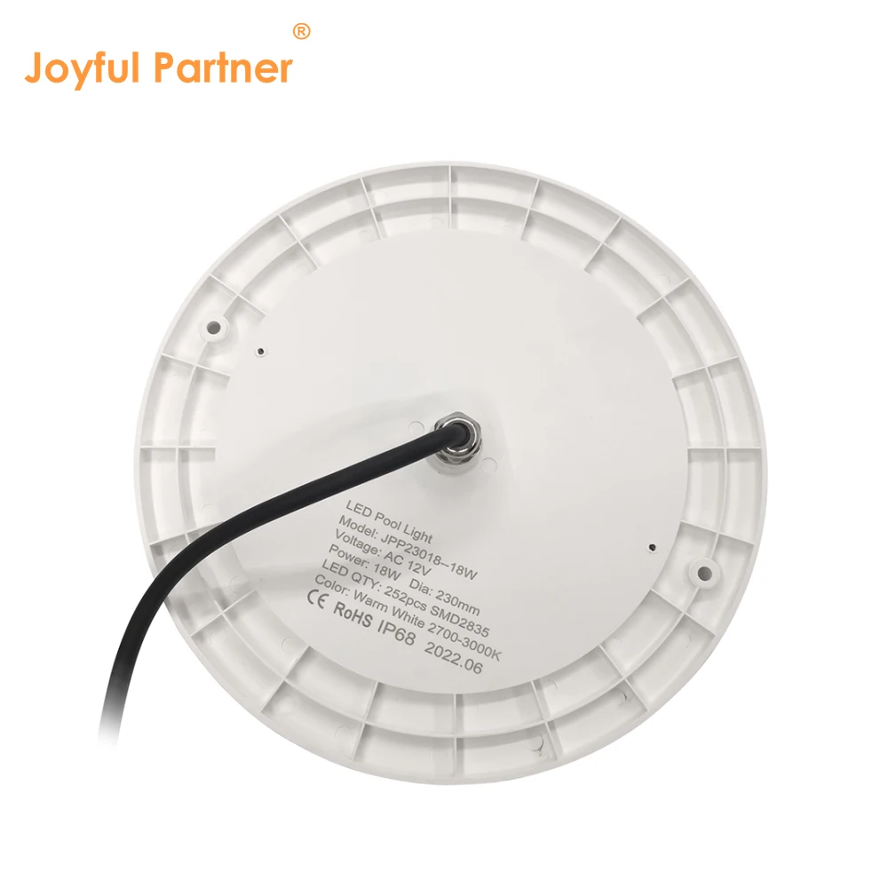 IP68 Waterproof LED 6W 10W 18W 25W 35W Outside Swimming Pool Step Light Par 56 Swimming Pool Lights